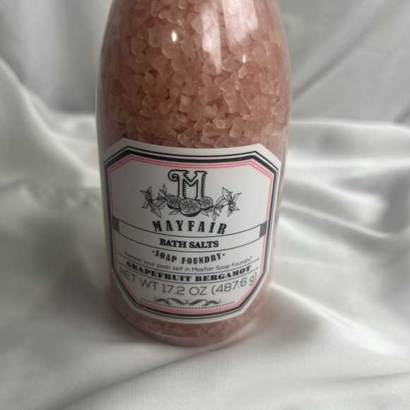 New Mayfair Bath Salts Grapefruit Bergamot‎ 17.2 oz. Soap Foundry Cruelty Free - Picture 2 of 4